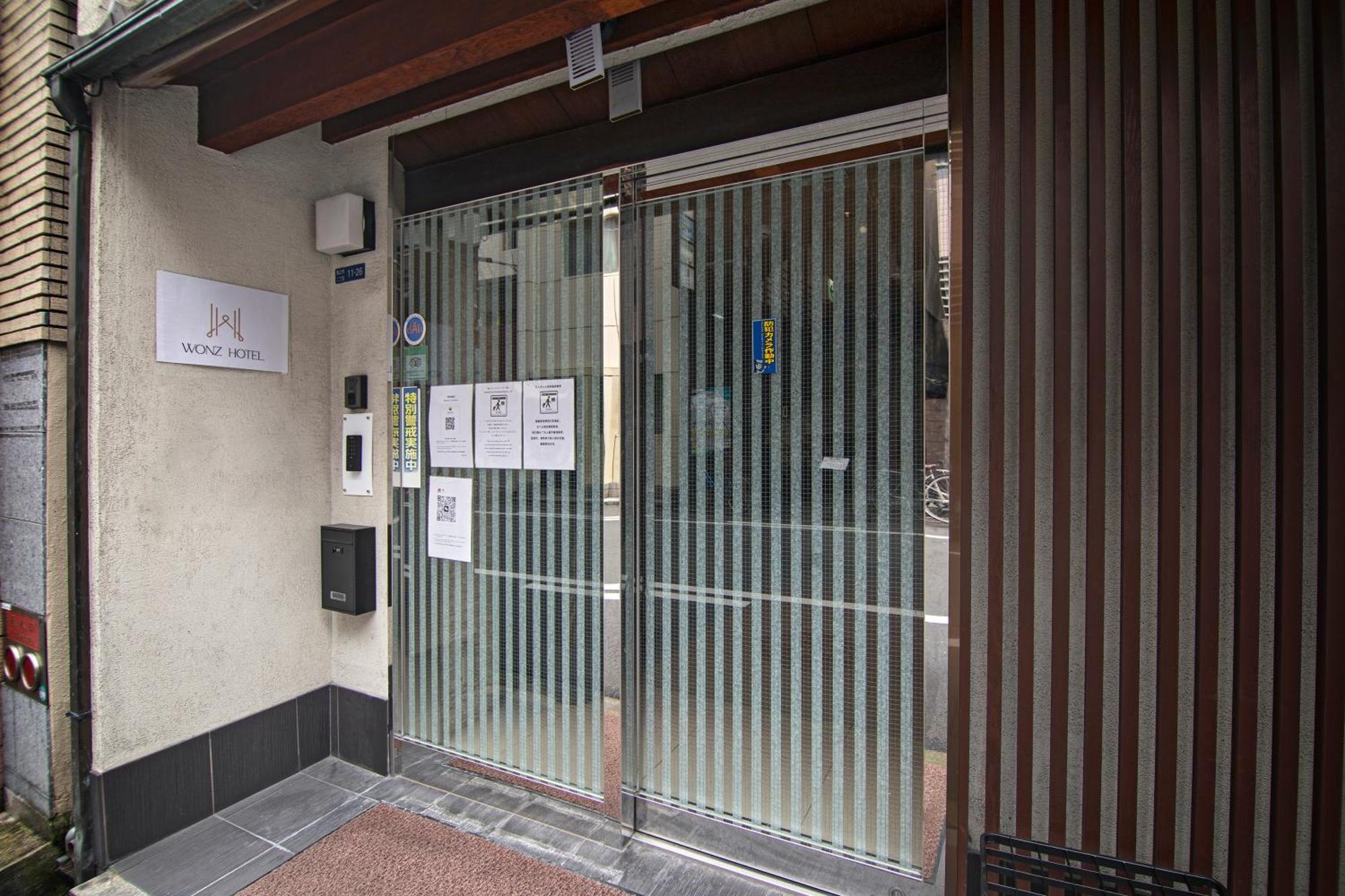 Wonz Hotel Self-Check-In Ōsaka Exterior foto